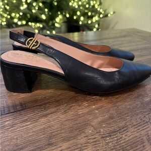 Cole Haan Black Slingback Heels